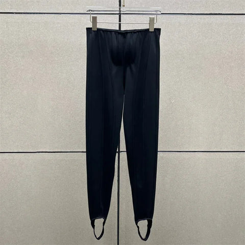 Women's pants 2026 Spring new elastic fishbone slim pencil pants low waisted walking yoga pants Women's leggings y2k trousers