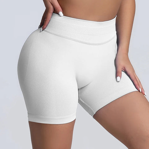 Impact Shorts Women Fitness Sports Women High Waist Tightening Gym Shorts Workout Scrunch Butt Yoga Seamless Shorts Female