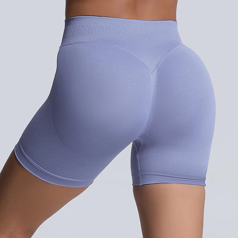Impact Shorts Women Fitness Sports Women High Waist Tightening Gym Shorts Workout Scrunch Butt Yoga Seamless Shorts Female