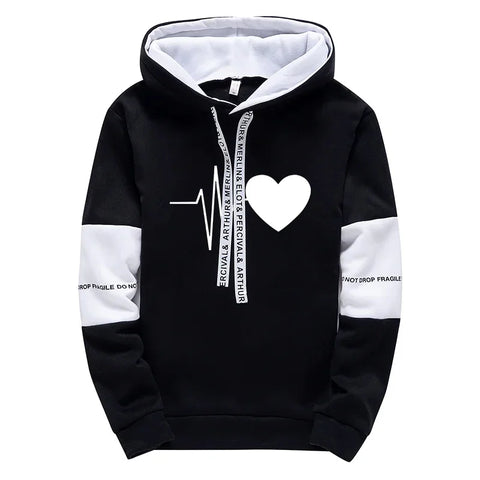 Casual Womens Hoodies Trousers Print Sweatshirt Sweatpants Autumn Daily Comfort Woman Clothing Fitness Jogging Sports Tops Pants