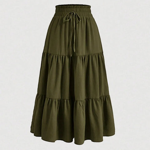 Long Skirts for Women Clothing Fashion Clothes Y2k Skirt Harajuku Bohemian Party Fairy Hotsweet Summer Bohemian Print Casual