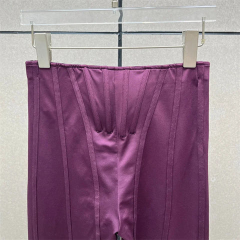Women's pants 2026 Spring new elastic fishbone slim pencil pants low waisted walking yoga pants Women's leggings y2k trousers